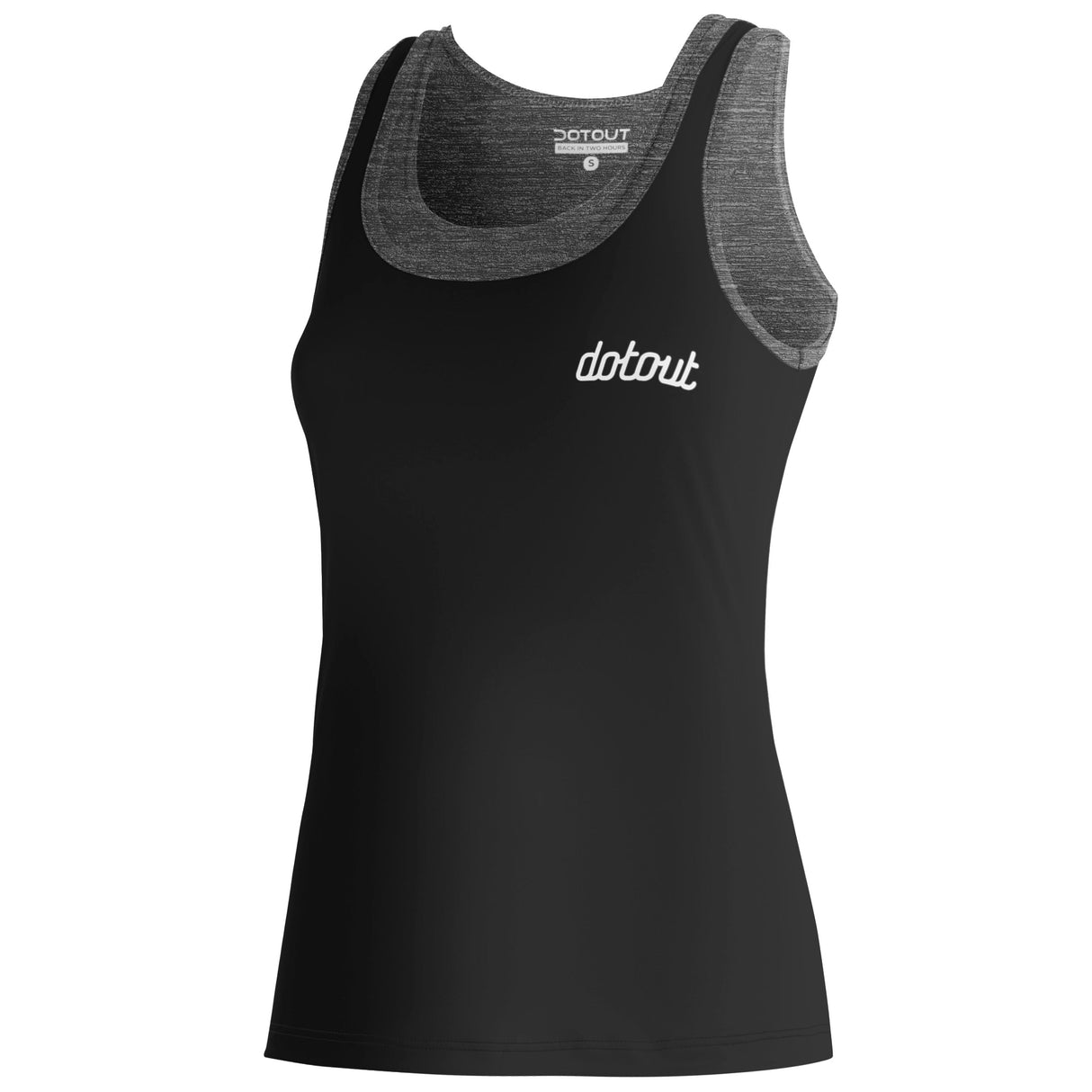 Top donna Dotout Flash - Nero - E