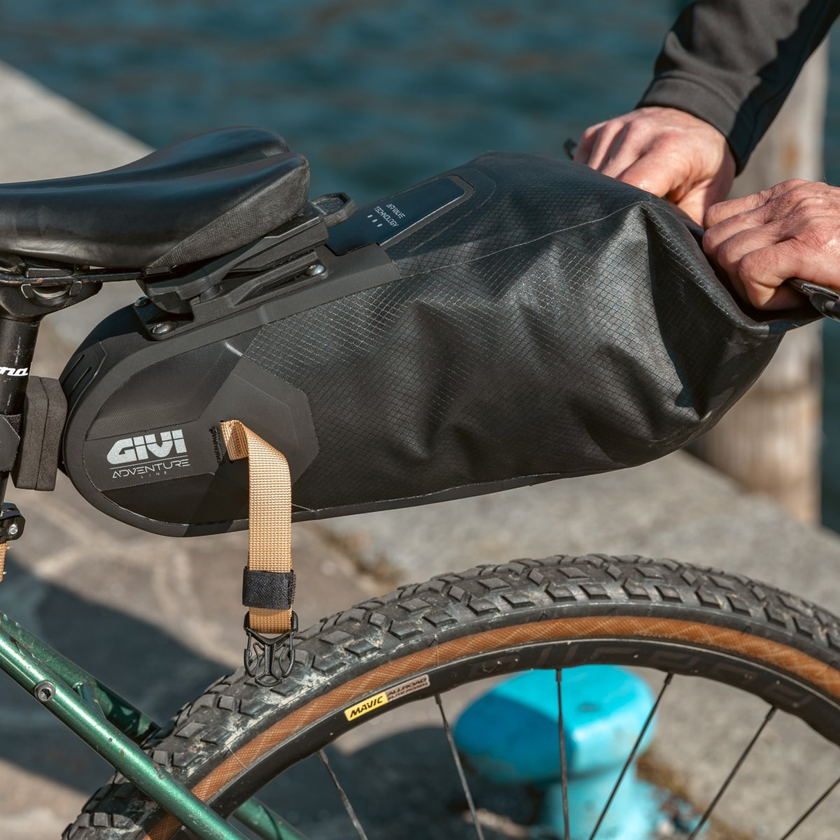 Bolsa de sillín Givi Gateway 6 - Negro
