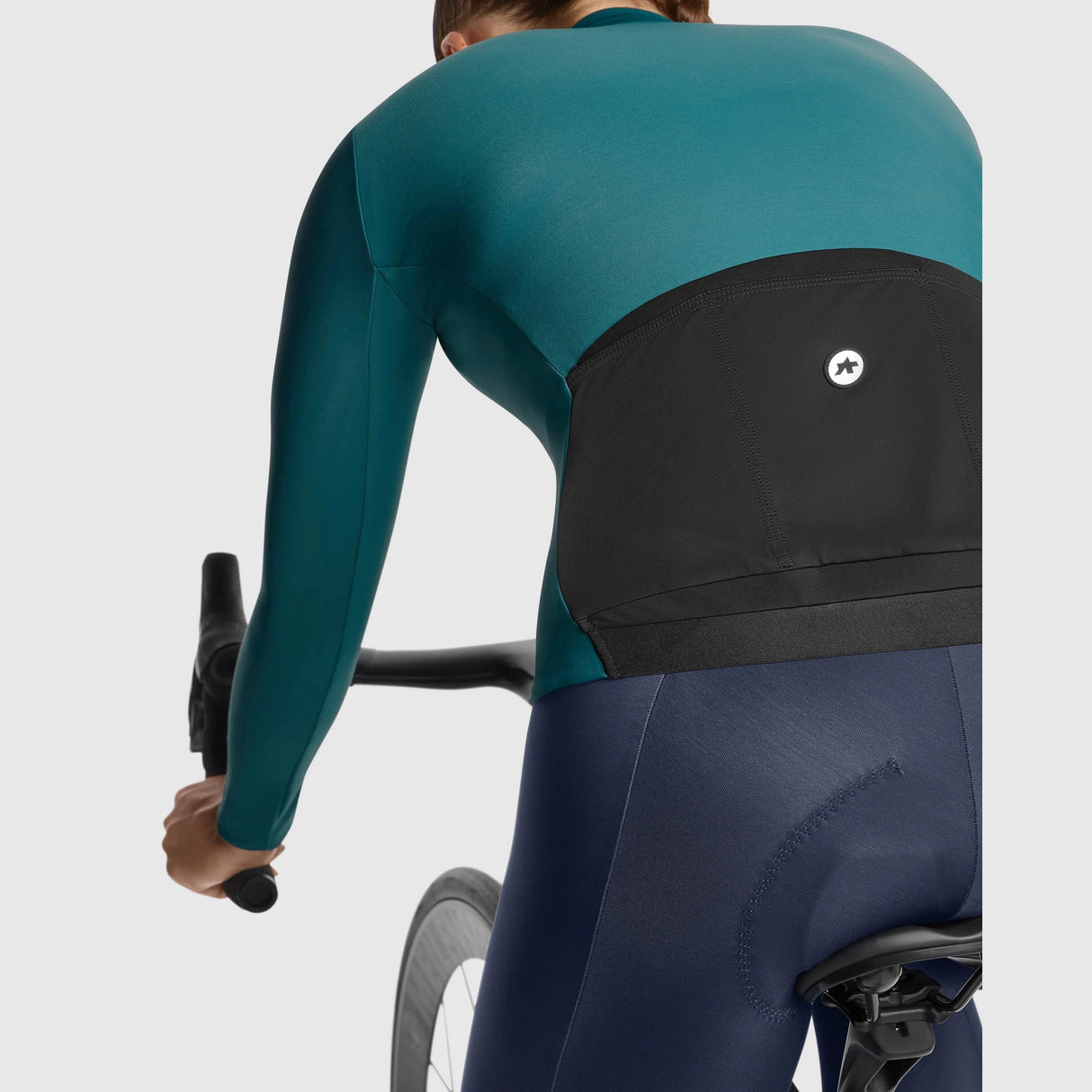 Assos Uma GT Spring Fall C2 woman long sleeves jersey - Dark green