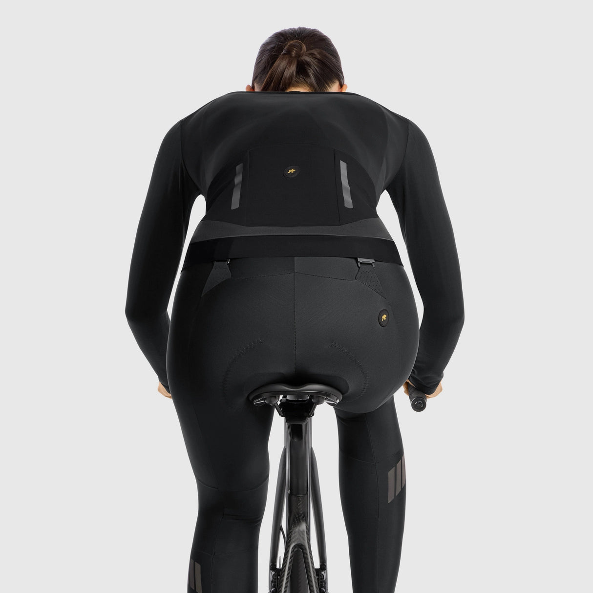 Assos UMA GTV Spring Fall S11 frau jacke - Schwarz