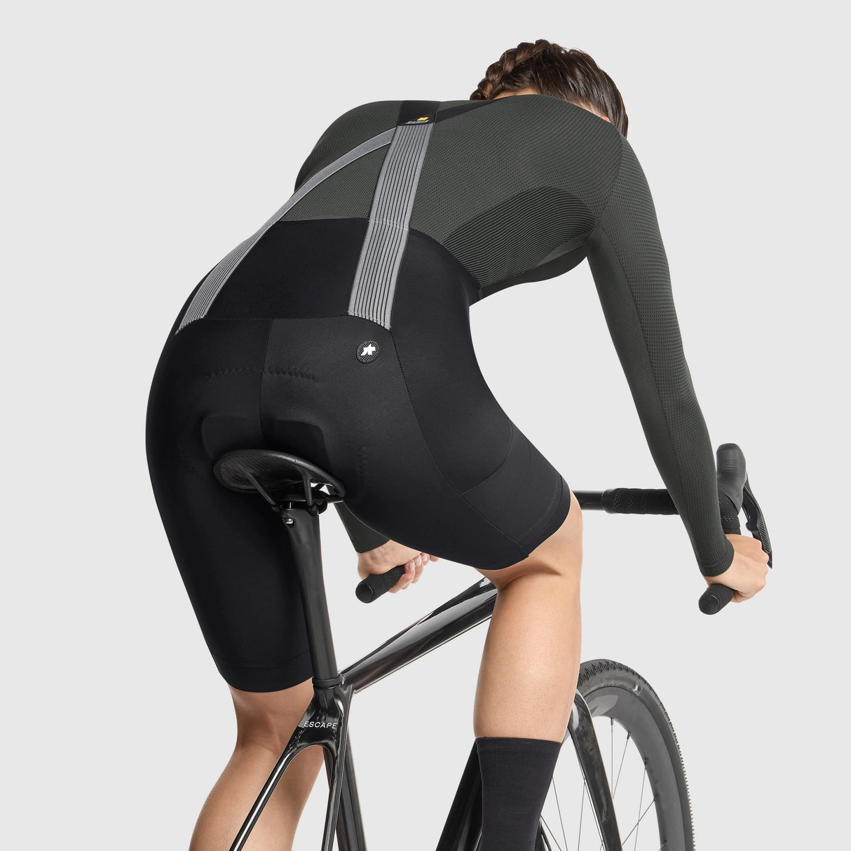 Salopette donna Assos Tactica Spring Fall T5 - Nero