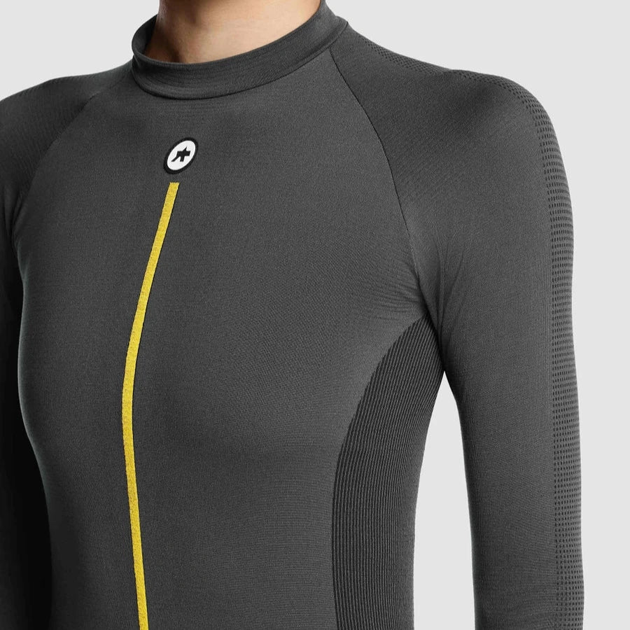 Maglia intima donna maniche lunghe Assos Spring Fall LS P1 - Nero - F