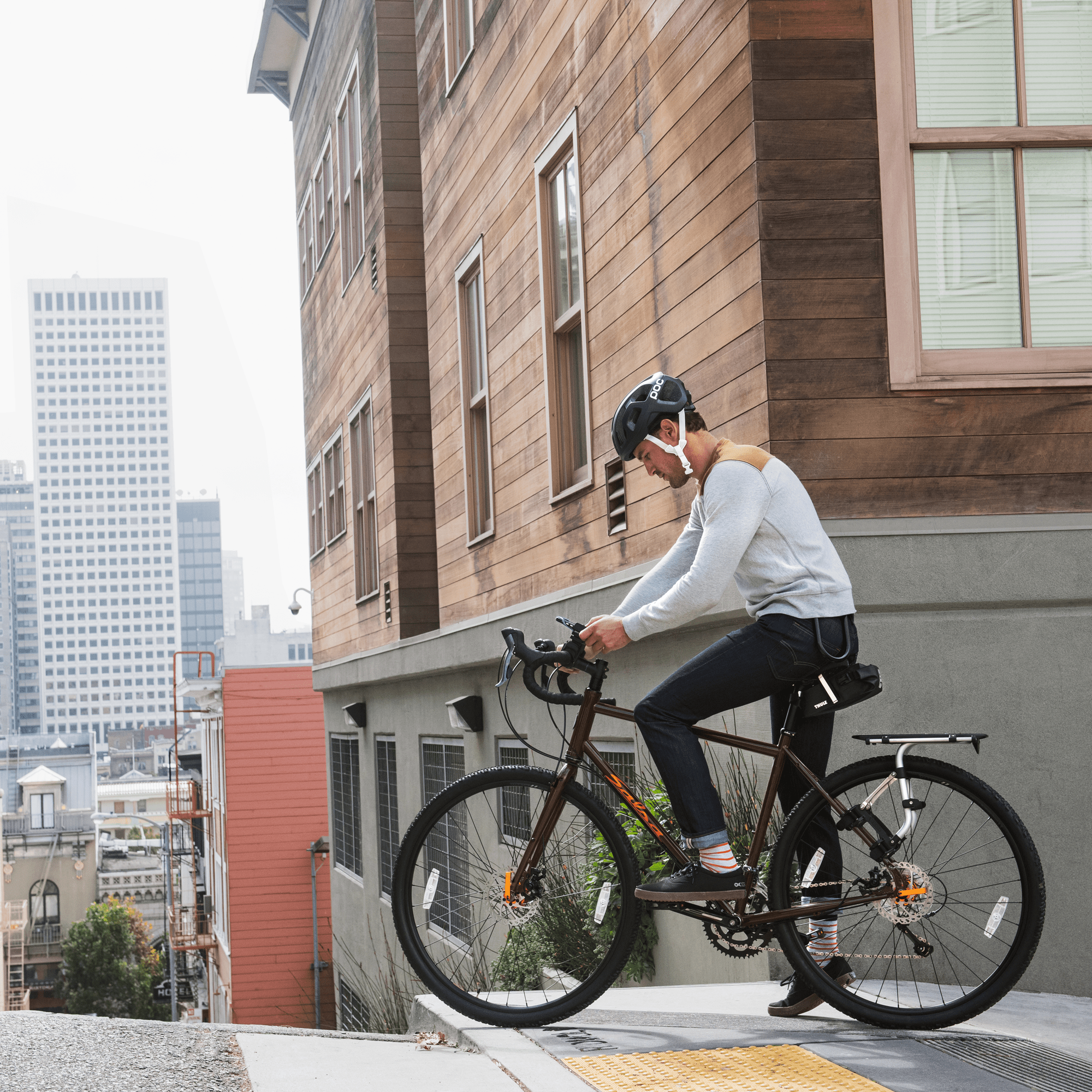 Accessorio per manubrio Thule smartphone bike mount - Nero Thule