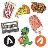 Kit adesivi All4cycling - Multicolor - D