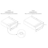 Appendibici parete Parax S-Rack L - Bianco Parax