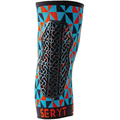 Protezioni ginocchio Seryt Flow - Azzurro rosso