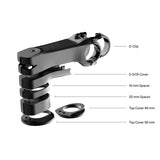 Attacco Deda Superbox DCR - Nero Deda elementi