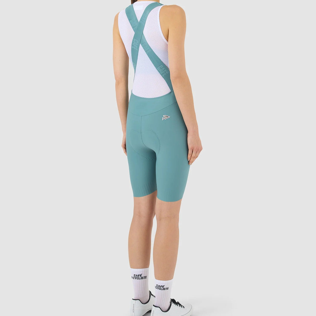 Salopette donna Cafe du Cycliste Graziella - Azzurro - H