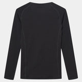 Maglia intima maniche lunghe Cafe du cycliste Coline - Nero