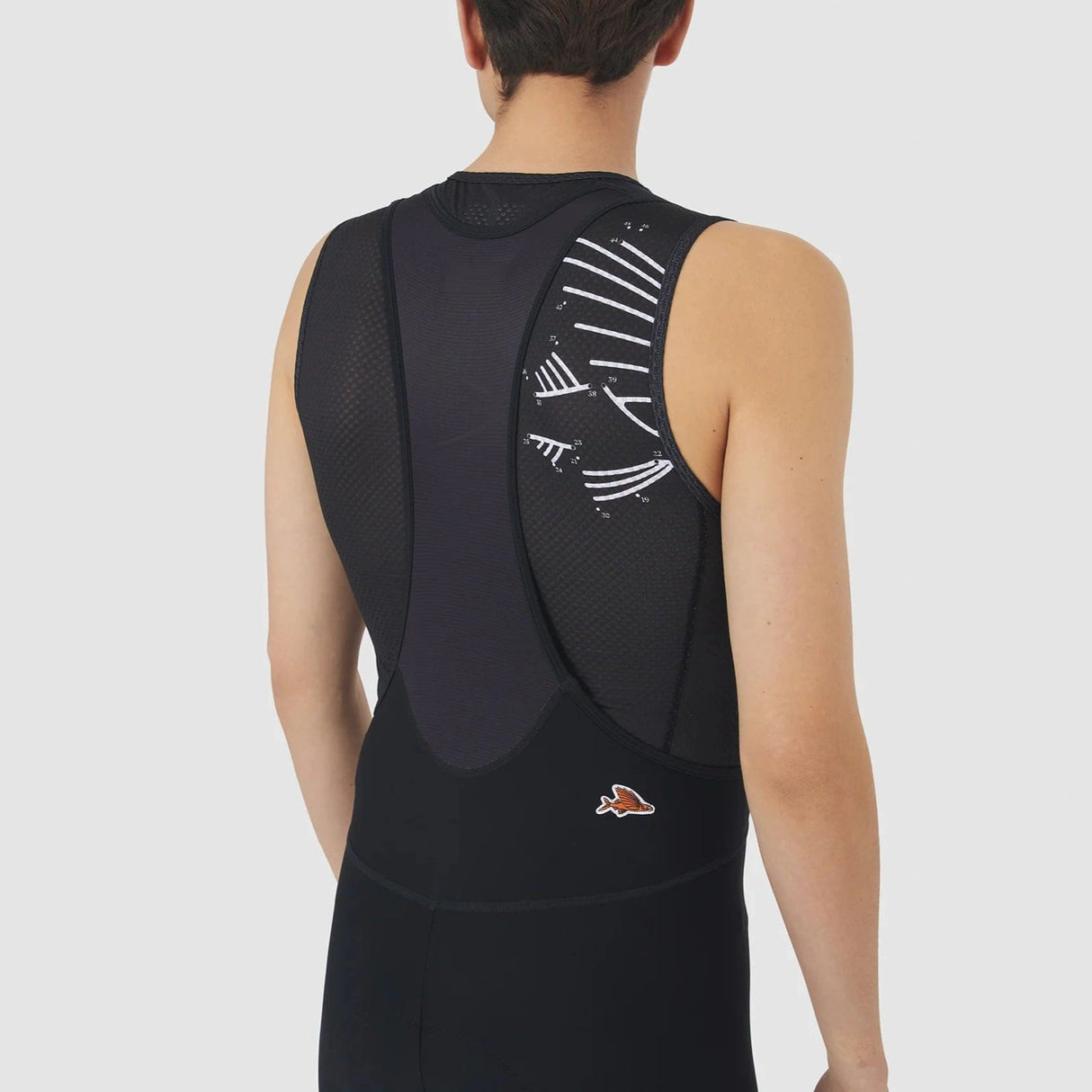 Maglia intima senza maniche Cafe du Cycliste Liliane - Nero - B