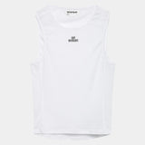 Maglia intima senza maniche Cafe du Cycliste Liliane - Bianco - D