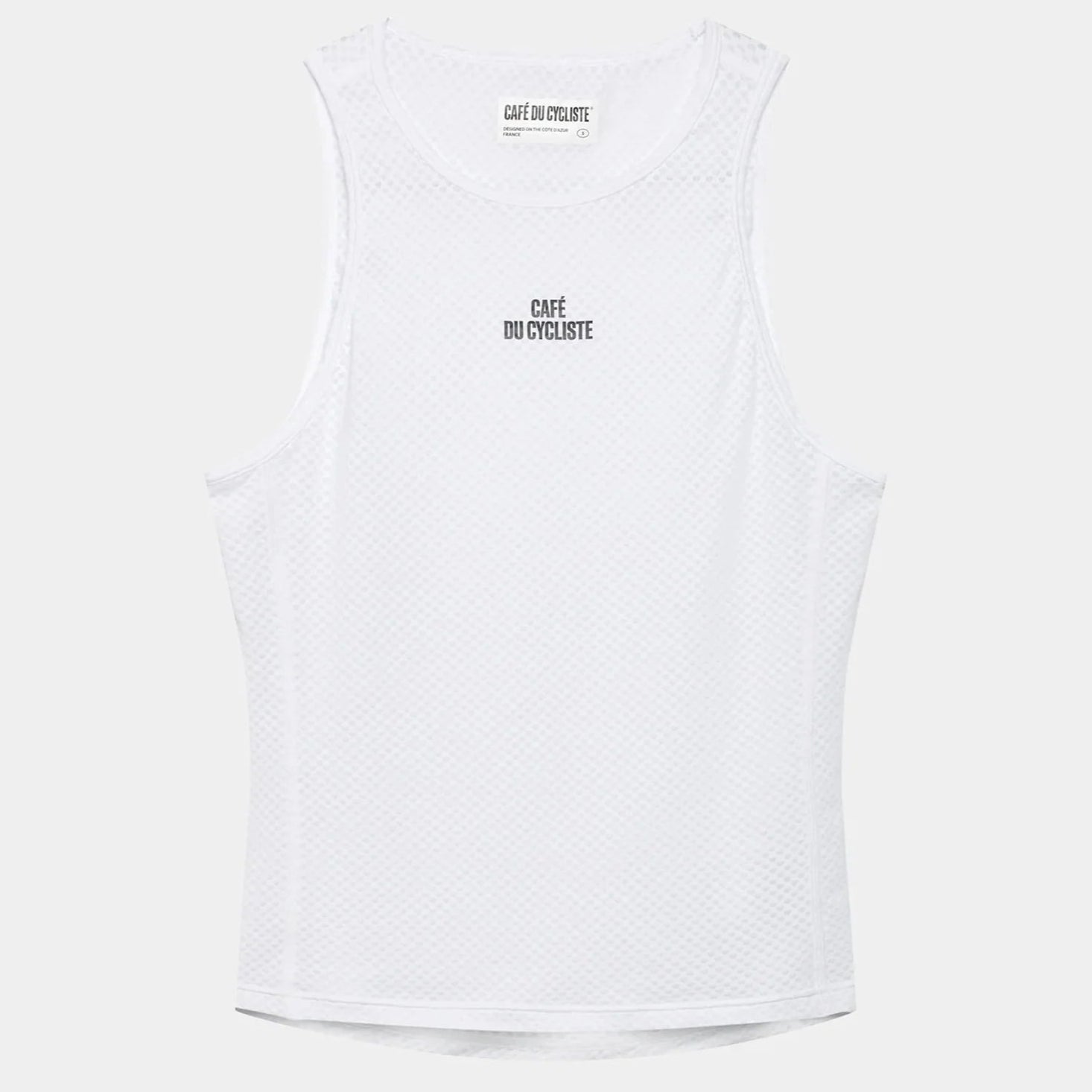 Maglia intima senza maniche donna Cafe du Cycliste Liliane - Bianco - P