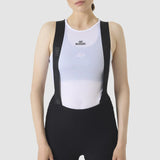Maglia intima senza maniche donna Cafe du Cycliste Liliane - Bianco - A