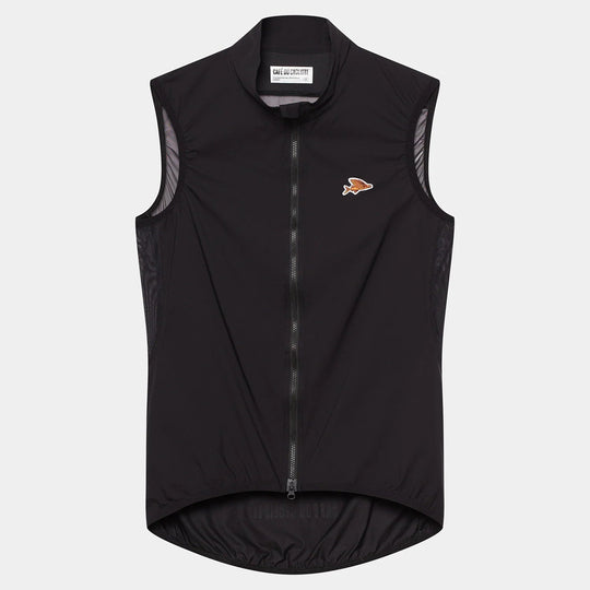 Gilet Cafe du Cycliste Edith - Nero