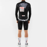 Maglia Cafe du Cycliste maniche lunghe Midweight Constance Pain - Nero