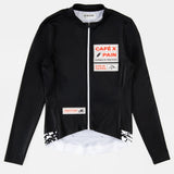 Maglia Cafe du Cycliste maniche lunghe Midweight Constance Pain - Nero
