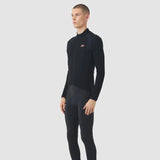 Maglia maniche lunghe Cafe du Cycliste Marguerite - Nero