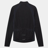 Maglia maniche lunghe Cafe du Cycliste Marguerite - Nero