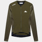Maglia maniche lunghe Cafe du Cycliste Roxane - Verde
