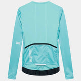 Maglia donna maniche lunghe Cafe du Cycliste Roxane - Azzurro - I