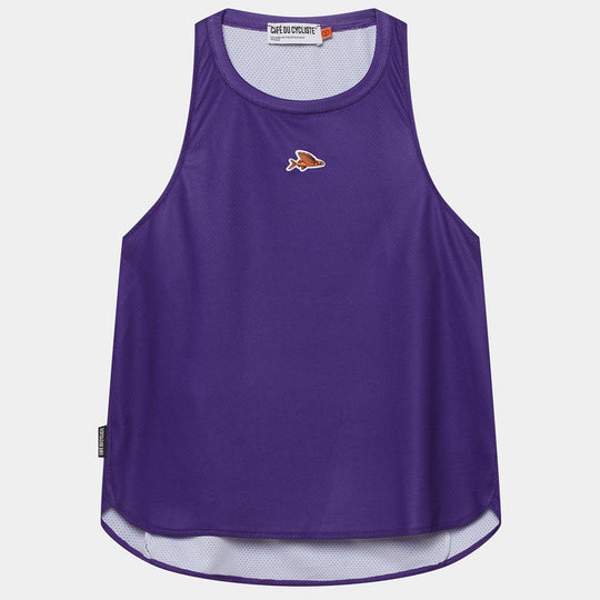 Top mujer Cafe du Cycliste Julia - Violeta