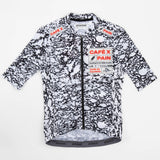 Maglia Cafe du Cycliste Ultralight Angeline Pain - Nero bianco