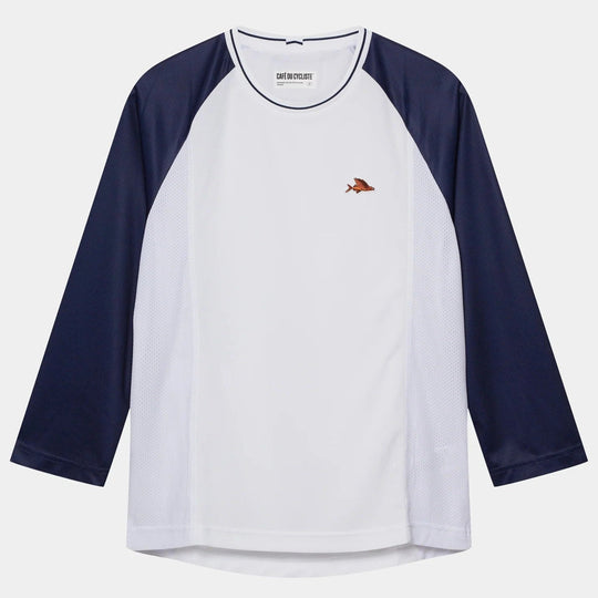 Maillot 3/4 Café du Cycliste Barbara - Bleu