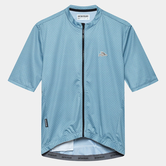 Maglia Cafe du Cycliste Fleurette - Azzurro