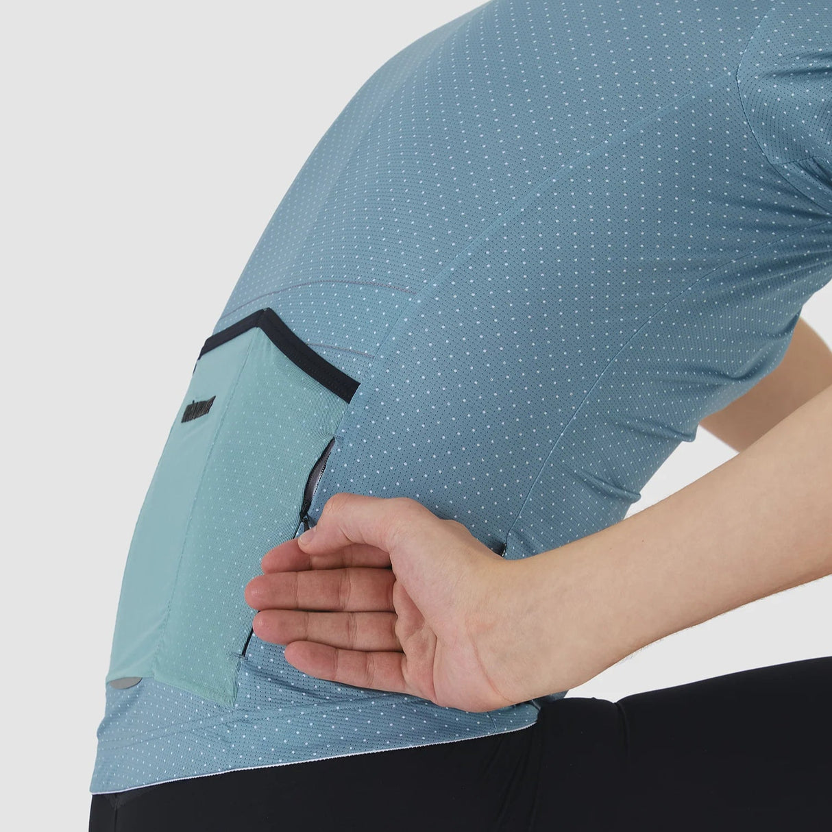 Maglia Cafe du Cycliste Fleurette - Azzurro - M