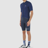 Maglia Cafe du Cycliste Fleurette - Blu scuro - I