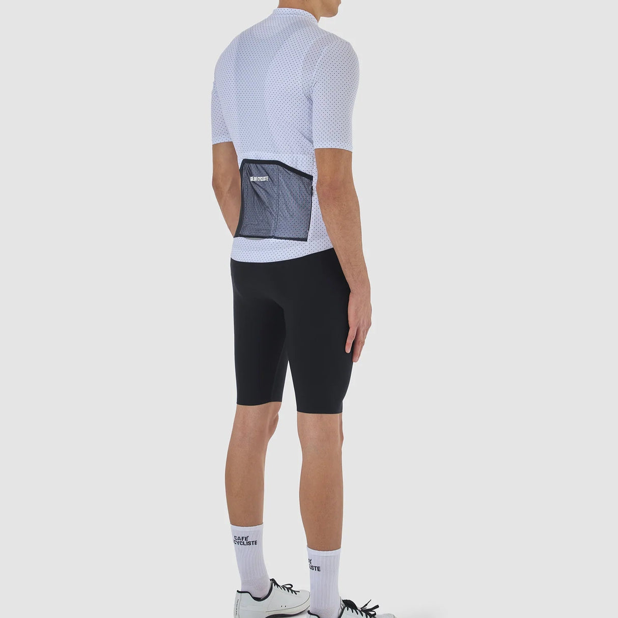 Maglia Cafe du Cycliste Fleurette - Bianco - E