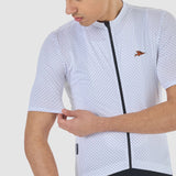 Maglia Cafe du Cycliste Fleurette - Bianco - C