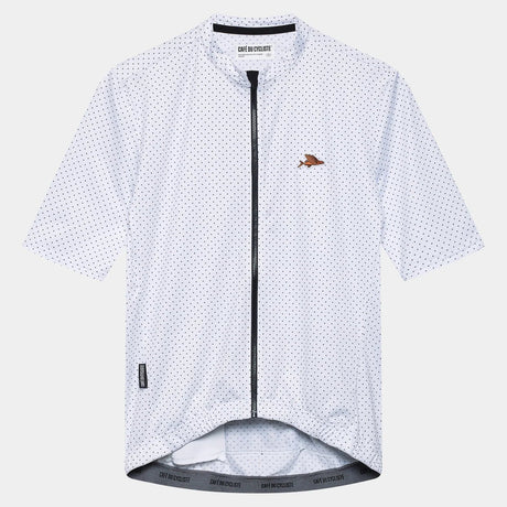 Maglia Cafe du Cycliste Fleurette - Bianco - Q
