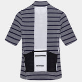 Maglia donna Cafe du Cycliste Francine - Blu - E