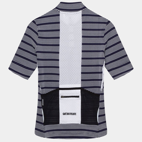 Maglia donna Cafe du Cycliste Francine - Blu - E