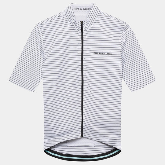 Maglia Cafe du Cycliste Francine - Bianco