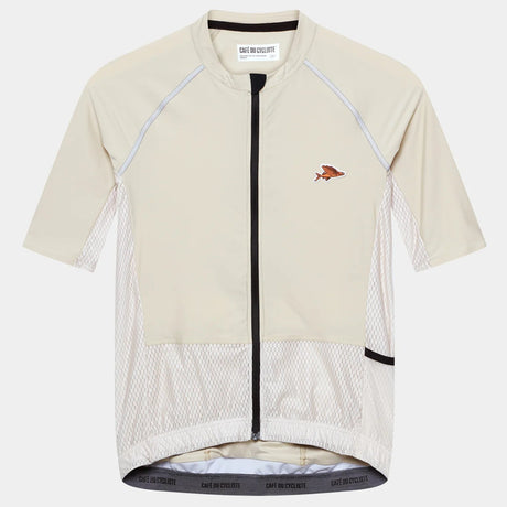 Maglia Cafe du Cycliste Magda - Beige - L