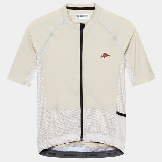 Maglia Cafe du Cycliste Magda - Beige