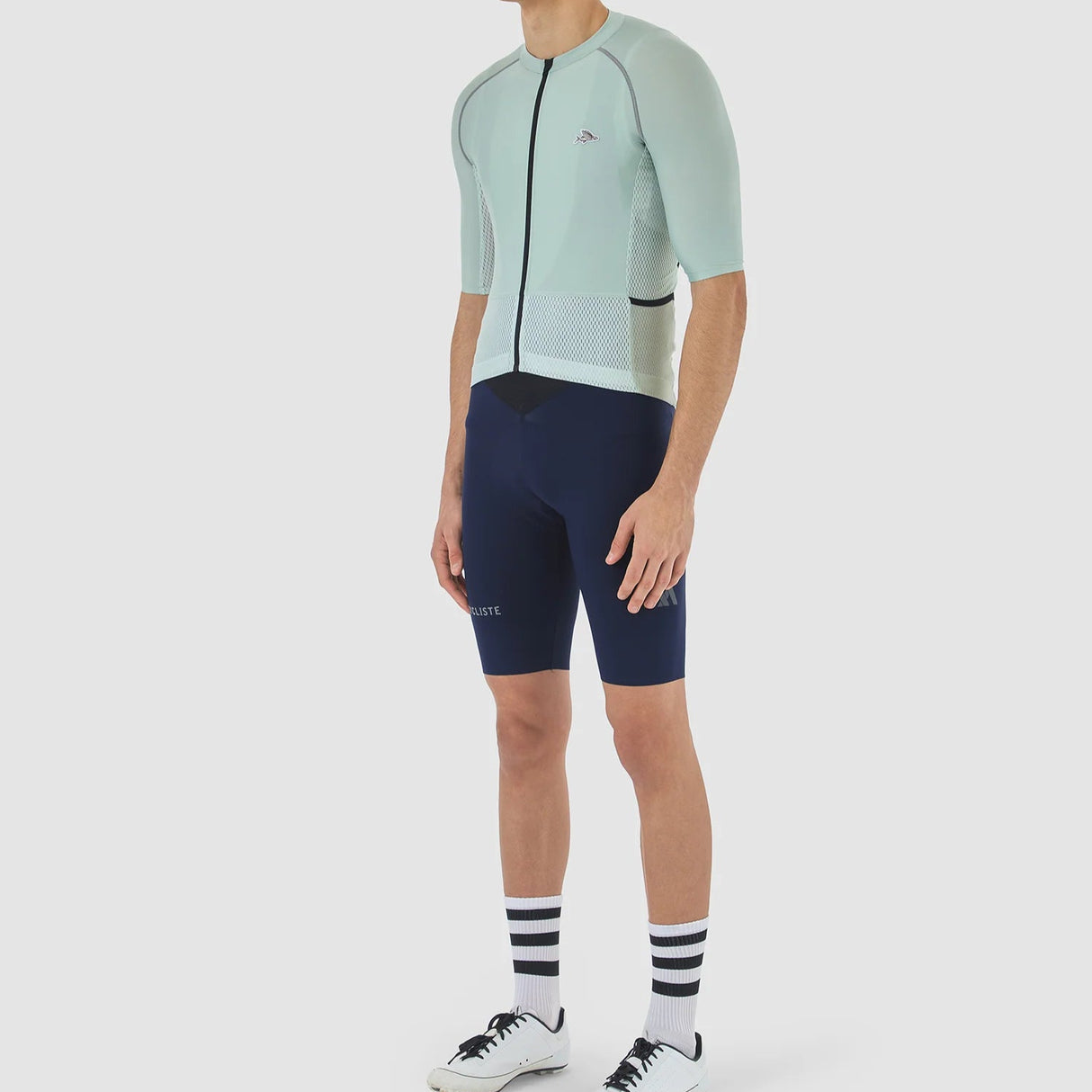 Maglia Cafe du Cycliste Magda - Azzurro - O