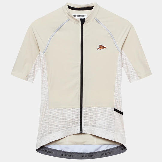 Maglia donna Cafe du Cycliste Magda - Beige