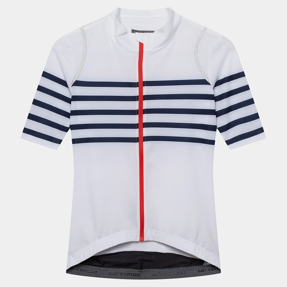 Maglia donna Cafe du Cycliste Mona - Bianco - D