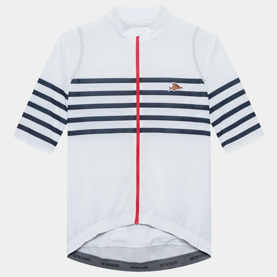 Maglia Cafe du Cycliste Mona - Bianco
