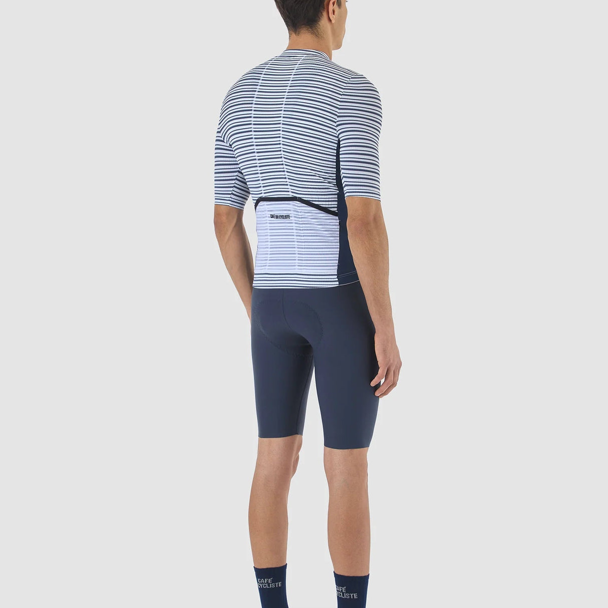 Maglia Cafe du Cycliste Romy - Blu - L