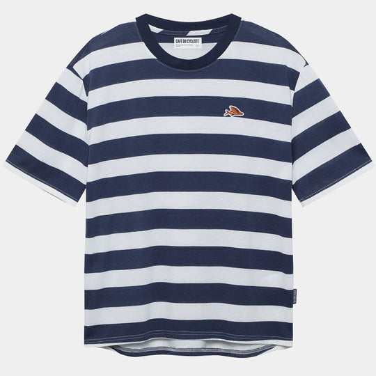 Maglia Cafe du Cycliste Sandie - Blu