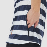 Maglia Cafe du Cycliste Sandie - Blu - A