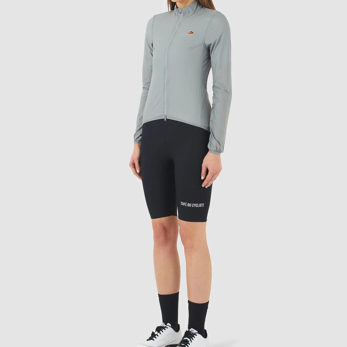 Mantellina donna Cafe du Cycliste Edith - Grigio - L