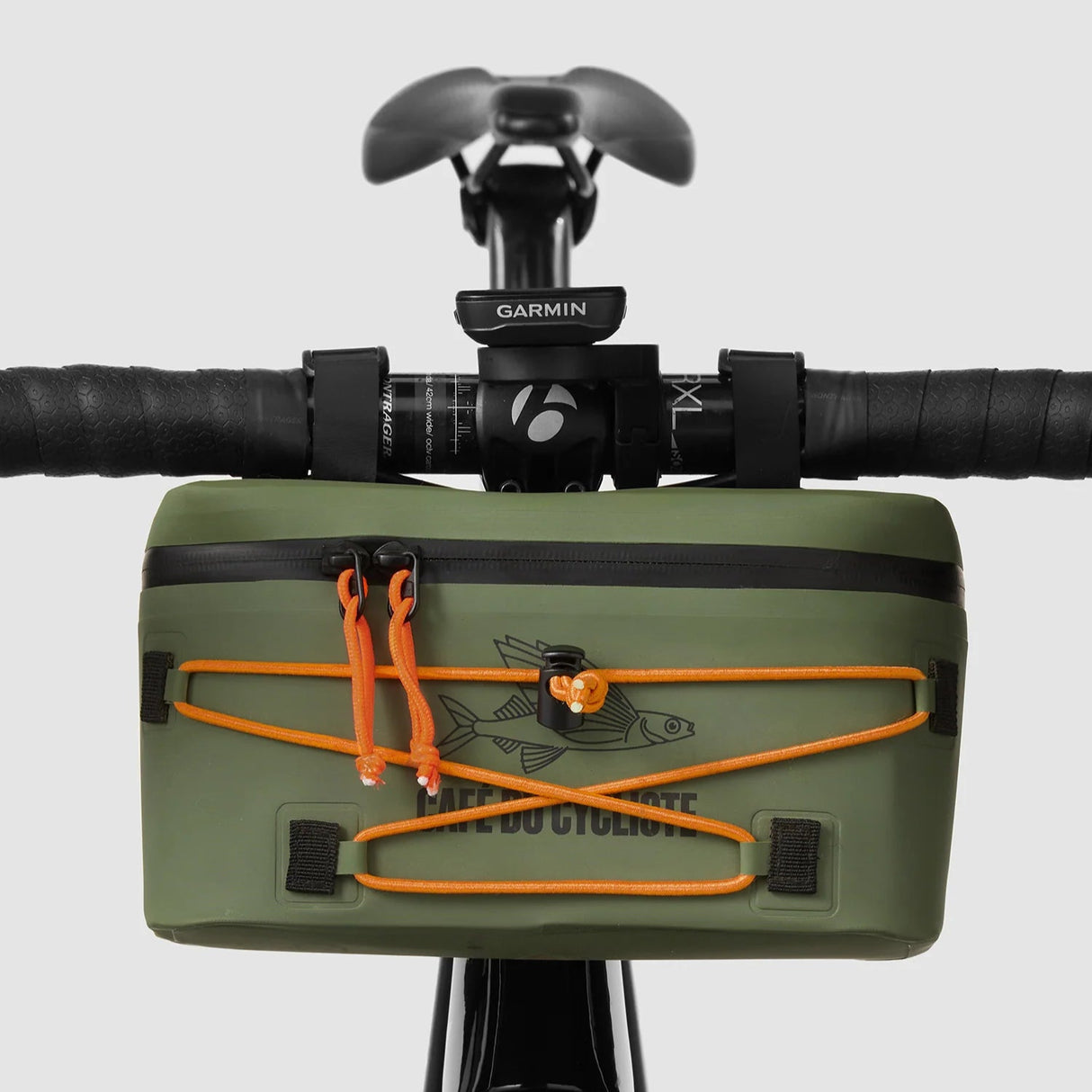 Borsa manubrio Cafe du Cycliste - Verde - A