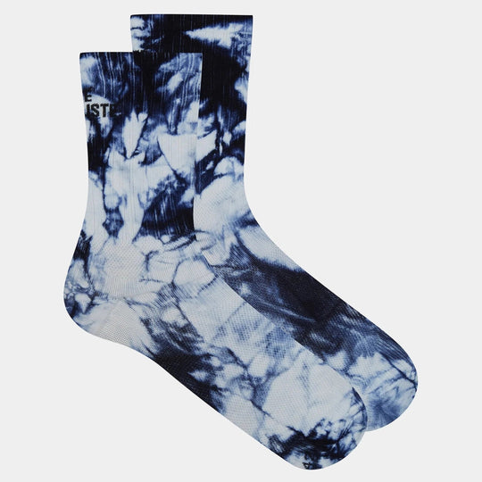 Calze Cafe du Cycliste Tie Dye - Blu