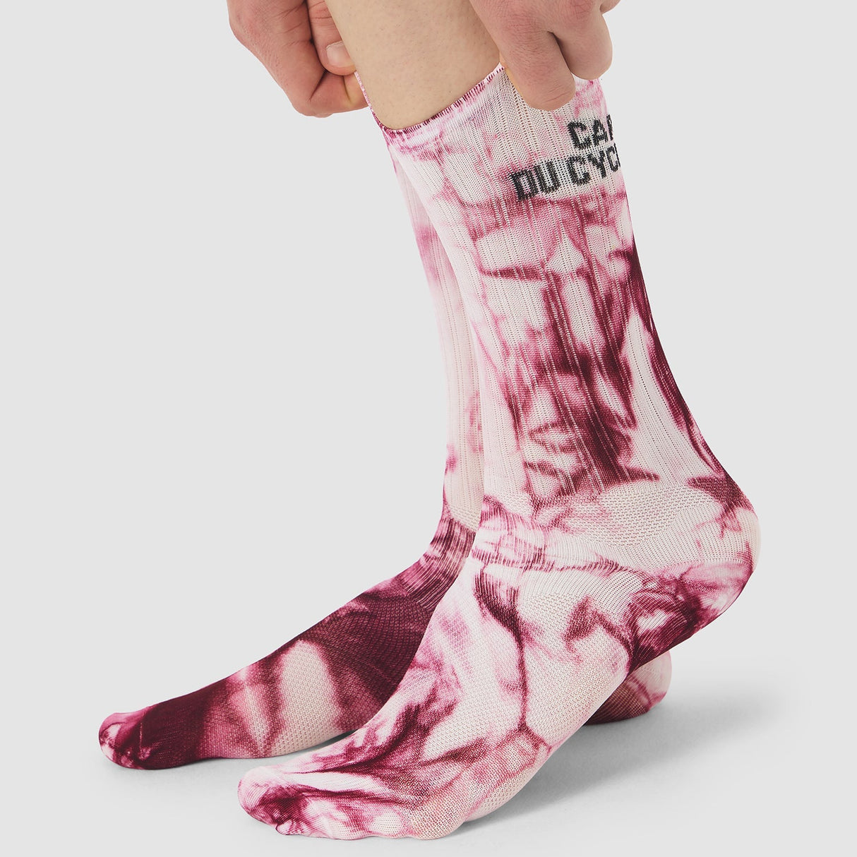 Calze Cafe du Cycliste Tie Dye - Viola