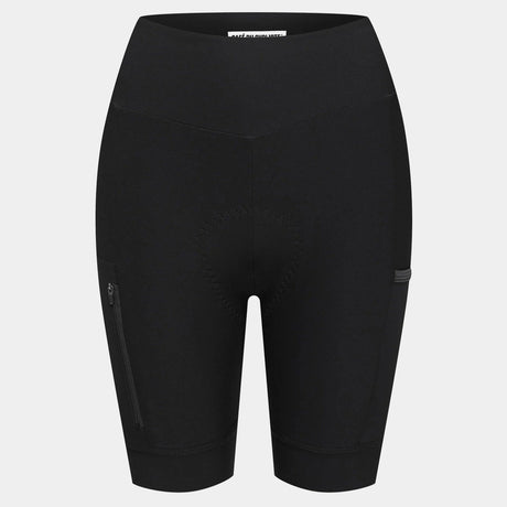 Pantaloncini donna Cafe du Cycliste Elsa - Nero - B